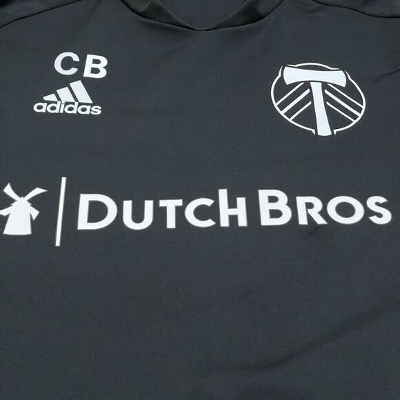 Portland Timbers Training Top Large Black Claudio Bravo Player Worn Turtleneck - Picture 5 of 14